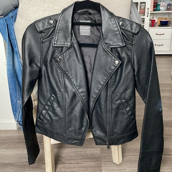 Primark Leather Jacket - Picture 4 of 9
